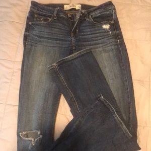 Hollister ripped jeans